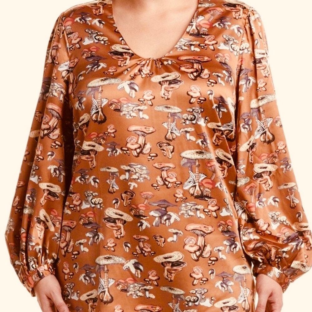 Melissa McCarthy Mod style dress